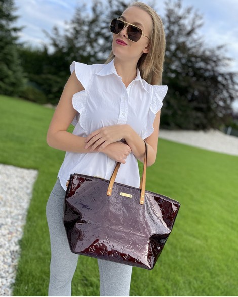 Kabelka dámská Louis Vuitton BELLEVUE vínová